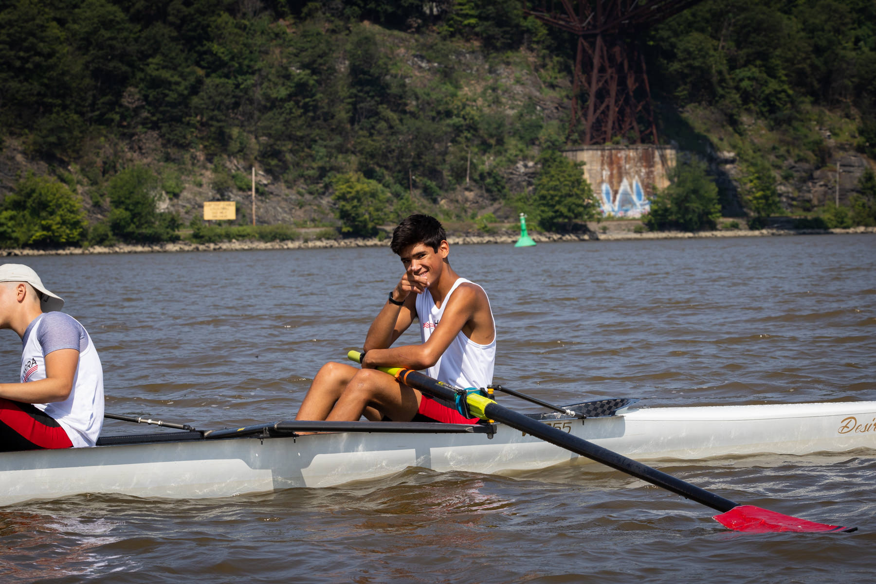 Junior sweep rowing